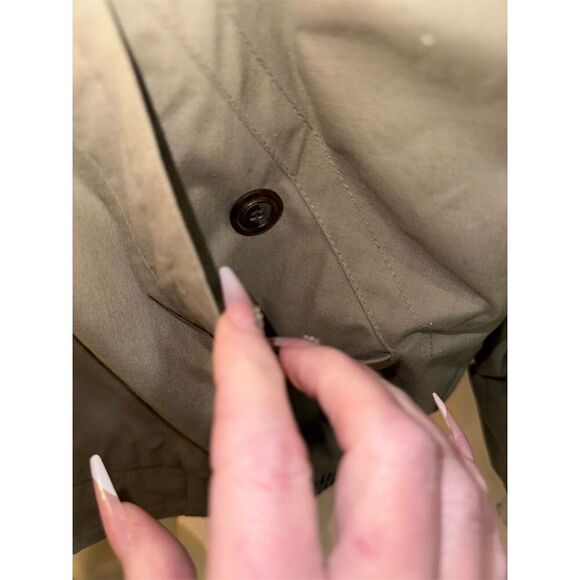 Towne by London Fog Men's XL Tan Vintage Casual Jacket Mid-Length - Picture 11 of 16